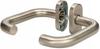 Stainless steel INOX handle "U" with safety plate OVAL