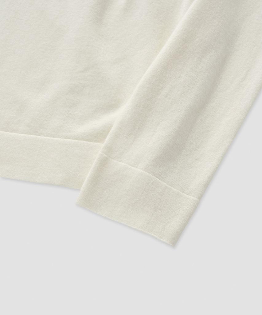 Pilpeu Basic Mock Neck Knit 19(Off White)