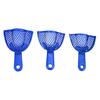 10pcs/Set Plastic-Steel Dental Impression Trays Oral Hygiene Dental Trays Tool