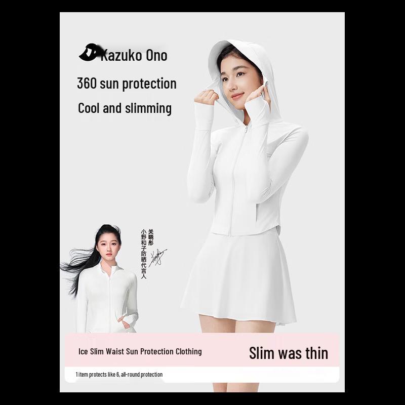 Ono Kazuko Women s Brimmed Slim-Fit Sun Protection Jacket S