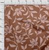 oneOone Cotton Flex Dark Rose Brown Fabric Floral Magnolia Diy Clothing Quilting Fabric Print Fabric By Yard 40 Inch