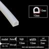D-Shaped Silicone Sealing Strip: High-Temperature, Water-Retaining, Self-Adhesive, Anti-Collision, Shock-Absorbing for Doors & Windows