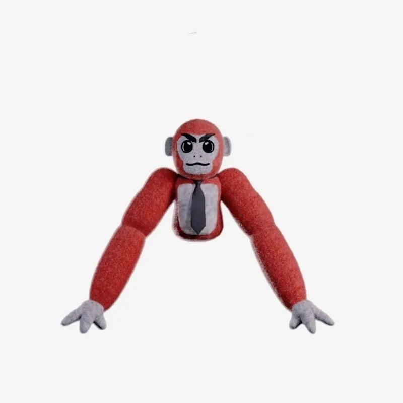 2026 New Scary Baboon Plush Toy Soft Stuffed Doll Horror Game Character Collectible Room Decoration Kids Easter Gift