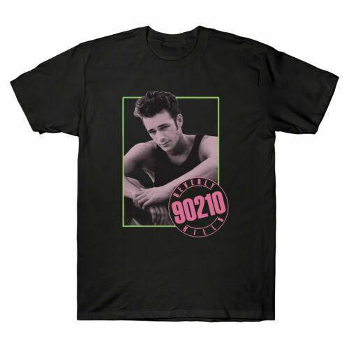 

Beverly Hills 90210 TV Show Dylan McKay Luke Perry 80 S Retro Mens T Shirt Sunmmer Hip Hop Men T-Shirt Print Men T Shirt - Me... S разноцветный