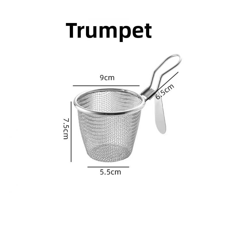 Hot Pot Feines Sieb Küchen-Lo-Mein Gebratenes Filtersieb