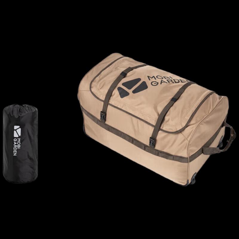 Mobi Garden Outdoor Camping 80L Folding Trolley Duffel Bag