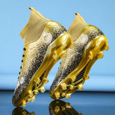 Men Soccer Shoes Kids Football Boots Women Professional Soccer Cleats Antiskid Chaussure Football TF/FG Outdoor Football Shoes