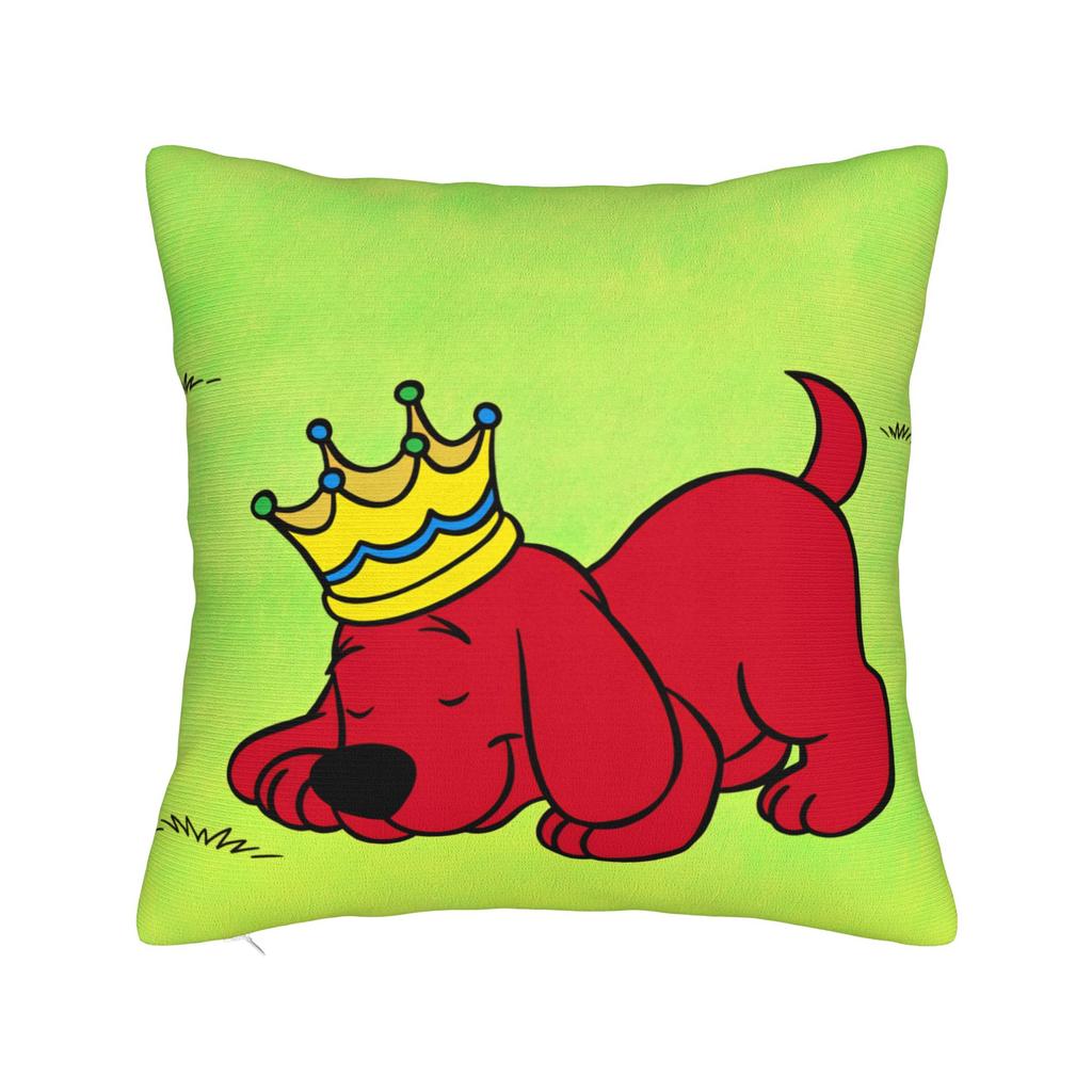Cliffords the Big Red Dog Pillow Cover  Fashion Pillow Case For Sofa Bedroom Home Decor Design Pillowcases Gift