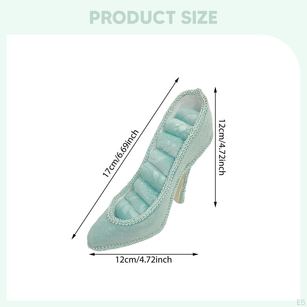 Schmuckständer Dekor Damen Multifunktionale Aufbewahrung High Heels Organizer für Zuhause