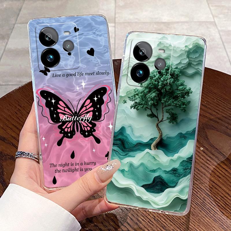 Jelly Casing For Realme GT 7 Pro / GT 7 / GT 7T Fundas Clear Silicone Soft TPU Back Cover Cute Cat Rabbit Heart Protective Case