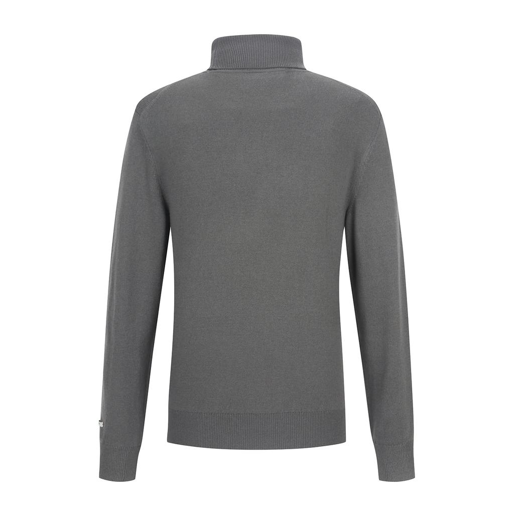 FERRAROMILANO Cashmere Long Turtleneck Sweater D/Grey (Am0Erd40237)