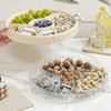Fruit Snack Serving Tray Large Kitchen Fruit Tray For Dried Fruit