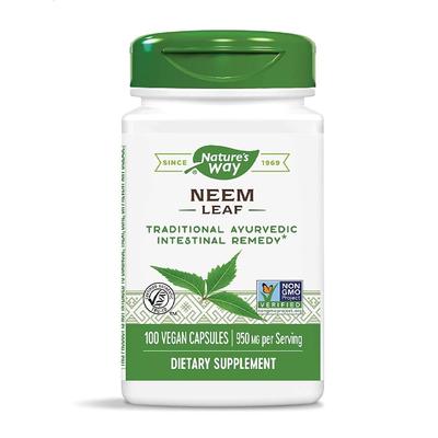 Neem Leaf 950 mg, 100 rostlinných kapslí