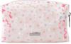 Skinnydip Makeup White Small Item 6934PCWD Pouch, Daisy, Case,