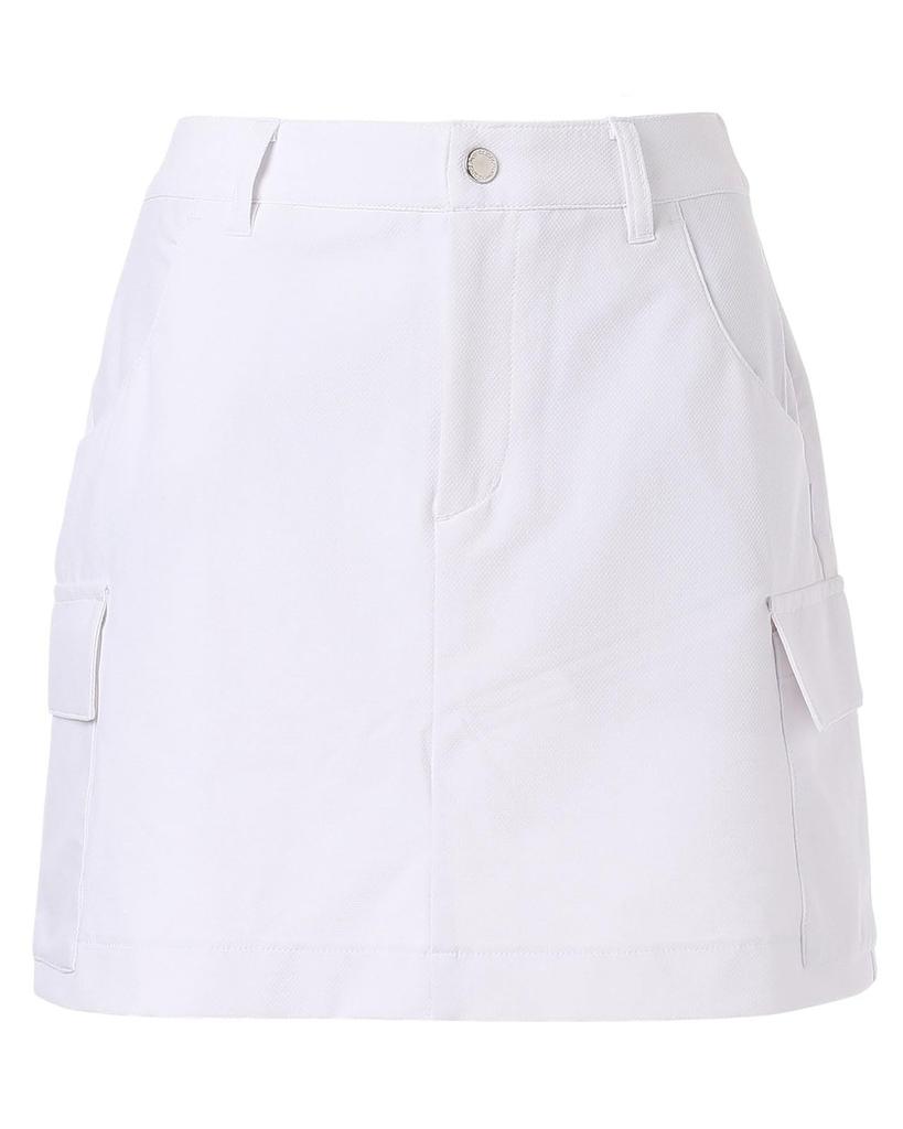 Golf Cargo Skirt to the 3 [New Balance] Women's (Stretchy/Cool touch) / 012-5134504 030_White [LL]