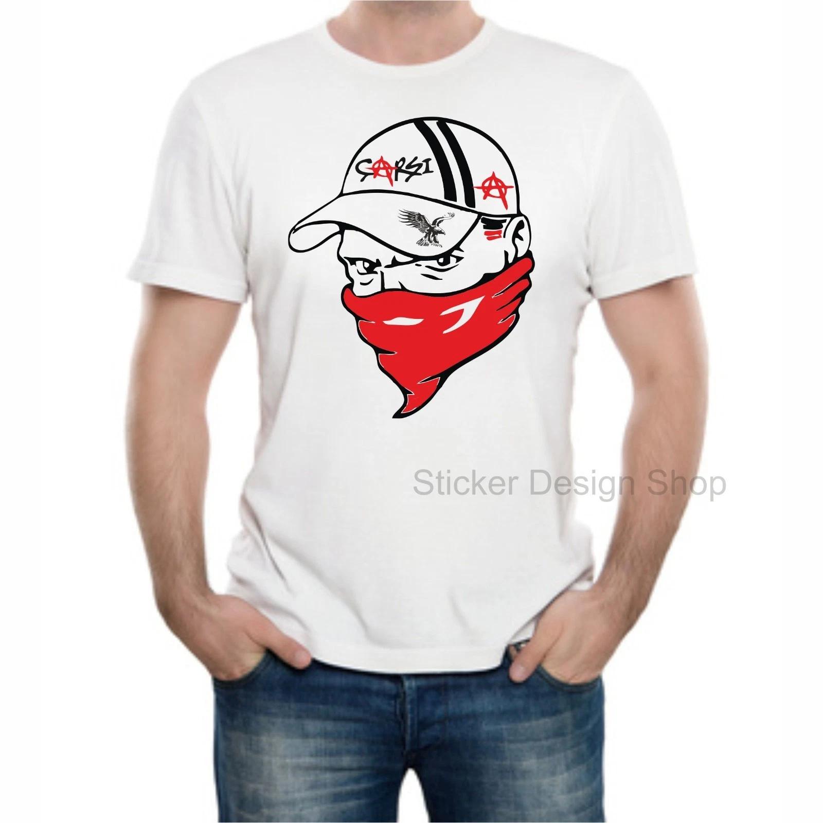 Carsi T-Shirt Print Cotton Unisex Shirt Türkiye Istanbul White BJK Besiktas S
