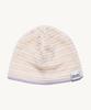 NOT NEW Nn Label Stripe Beanie Cream