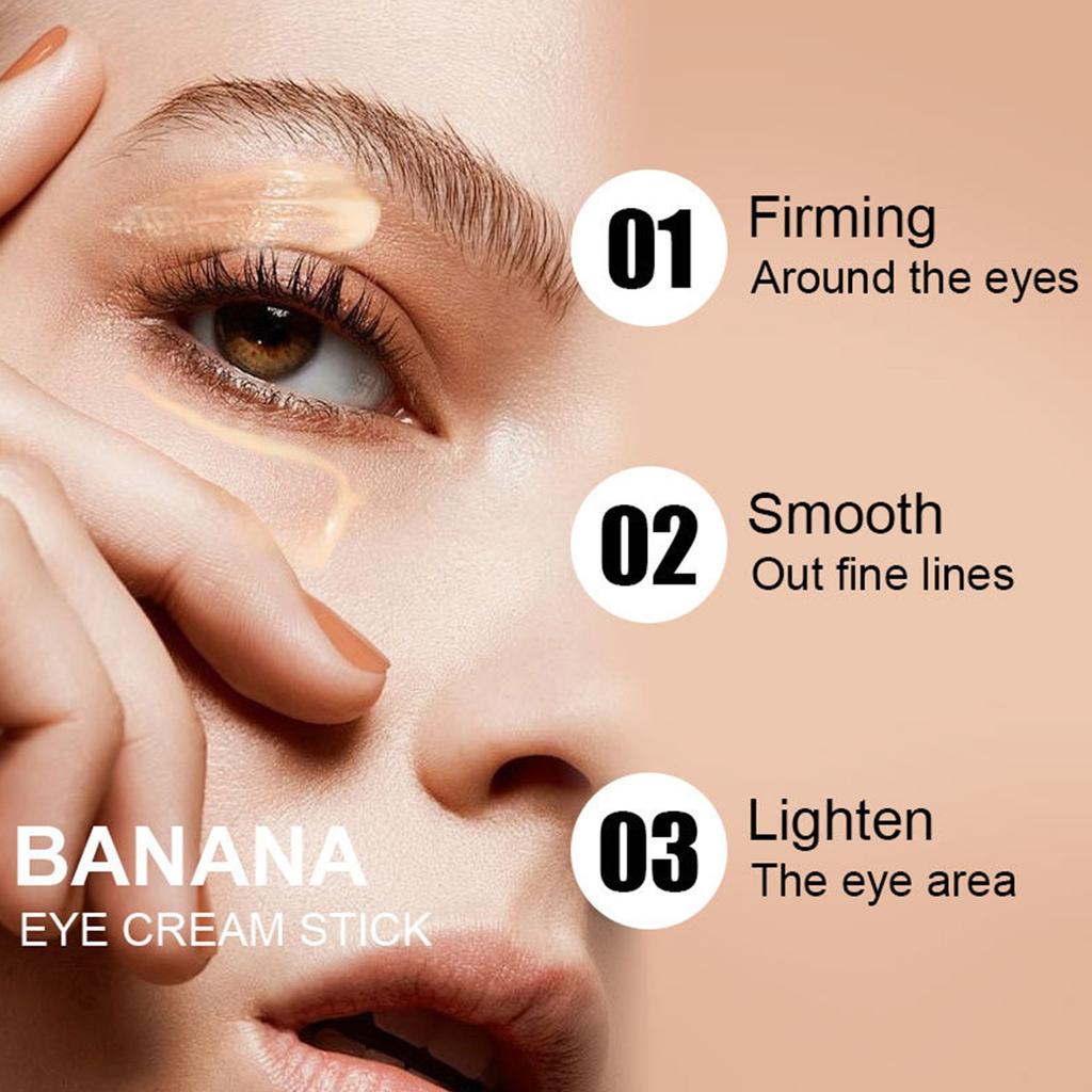 Banana Eye Cream Reduces Fine Lines Dark Circles Eye Bags Lifts Anti-wrinkle And Firming Eye Cream  3g