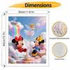 Disney Painting By Numbers Kit Fairy Rainbow Tea Party Hand Painting Home Decor