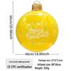 Eco-Friendly PVC Cartoon Inflatable Christmas Ball for Indoor Courtyard Decor