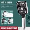 1.5/2/3M Stainless Steel Shower Hose Black/Silver Long Bathroom Shower Water Hose Extension Plumbing Pipe Showerhead Tube