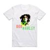 Fashion Men Print Bob Marley Reggae Rastafari Tshirt Oneck Short Sleeve Rasta Rastafarian 420 Weed Unisex Top Tee T Shirt