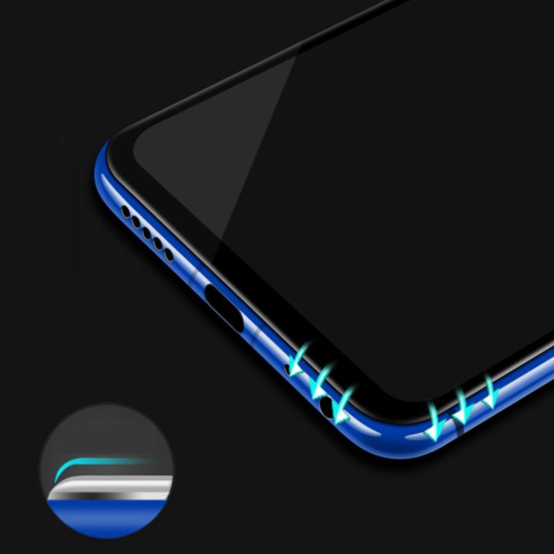 Vollständiges Schutzglas für Huawei Honor 8A 8C 8S P Smart Plus Z Y9 Prime Glas-Displayschutz