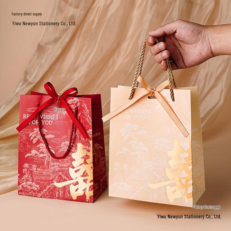 High-End Wedding Favor Candy Gift Bag