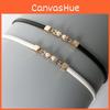 Elegant Pearl Waist Belt For Women Versatile Fashionable Adjustable Dress Accessory