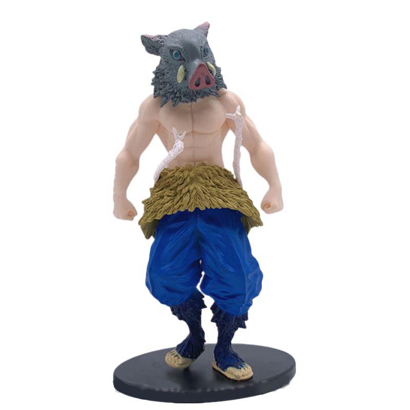 

Мультяшные Игрушечные Персонажи Украшения Кукла Настольные Украшения Демон Подарки Истребитель Inosuke Mizudaira