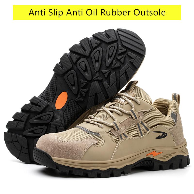 Sommer Arbeitssicherheitsschuhe Sneaker durchstichsichere Sicherheitsschuhe für Herren leichtgewichtige Sicherheitsschuhe Herren Arbeitsschuhe mit Stahlkappe
