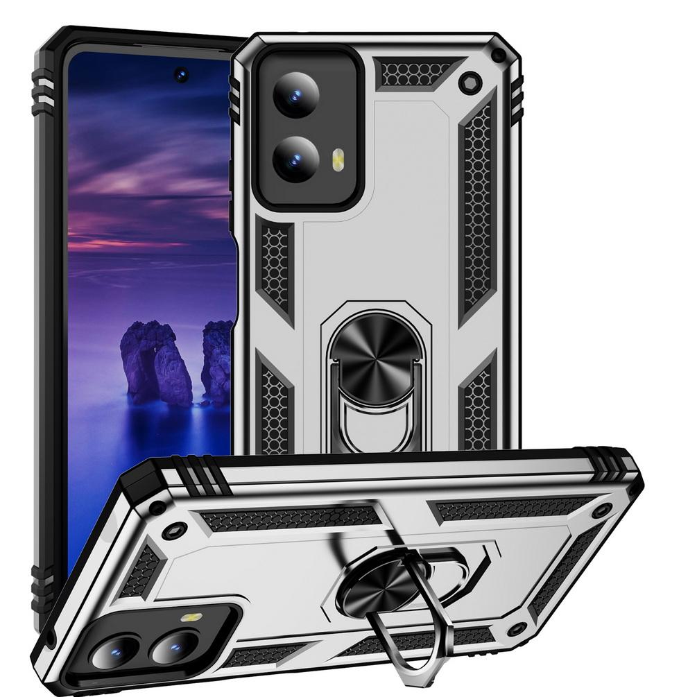 Armor Shockproof Case For Moto G 5G G Play Power Stylus 2024 G Pure Play Stylus G Power 2023 Metal Ring Cover