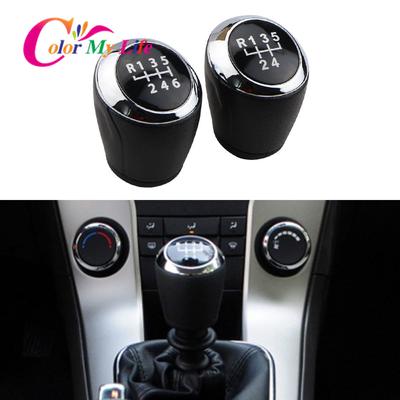 5 6 Speed MT Car Parts Gear Head Shift Knob Fit for Chevrolet Cruze 2008 2009 2010 2011 2012 2013 2014 2015