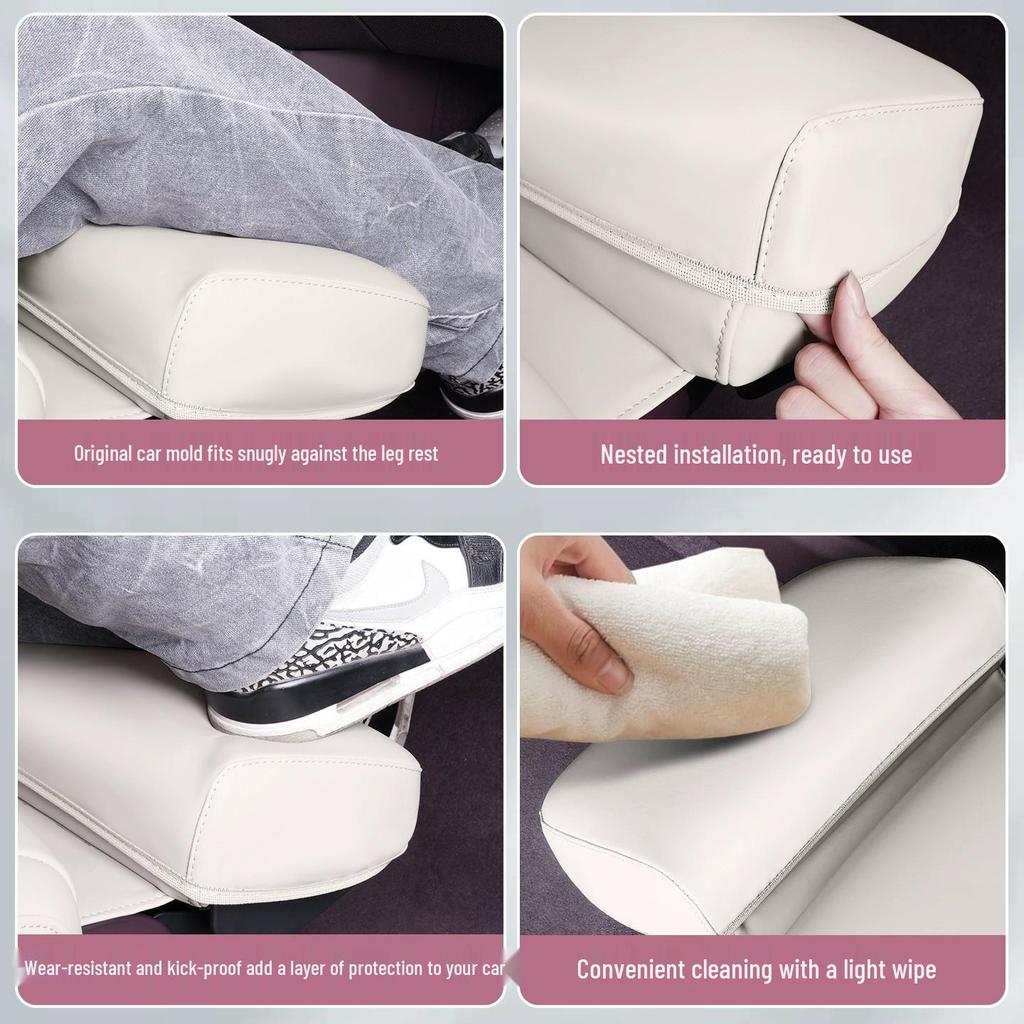 Xiaomi YU7 Leather Leg and Footrest Protective Covers for Front Seats