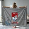 Zakho Sport Club Print Flannel Blanket High Quality Warm Comfortable Cover for All Seasons Perfect for Gifts Home Decor
