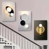 3 pezzi di tele decorative luminose a LED, design minimalista moderno, design creativo ad anello planetario, soggiorno, camera da letto, ingresso
