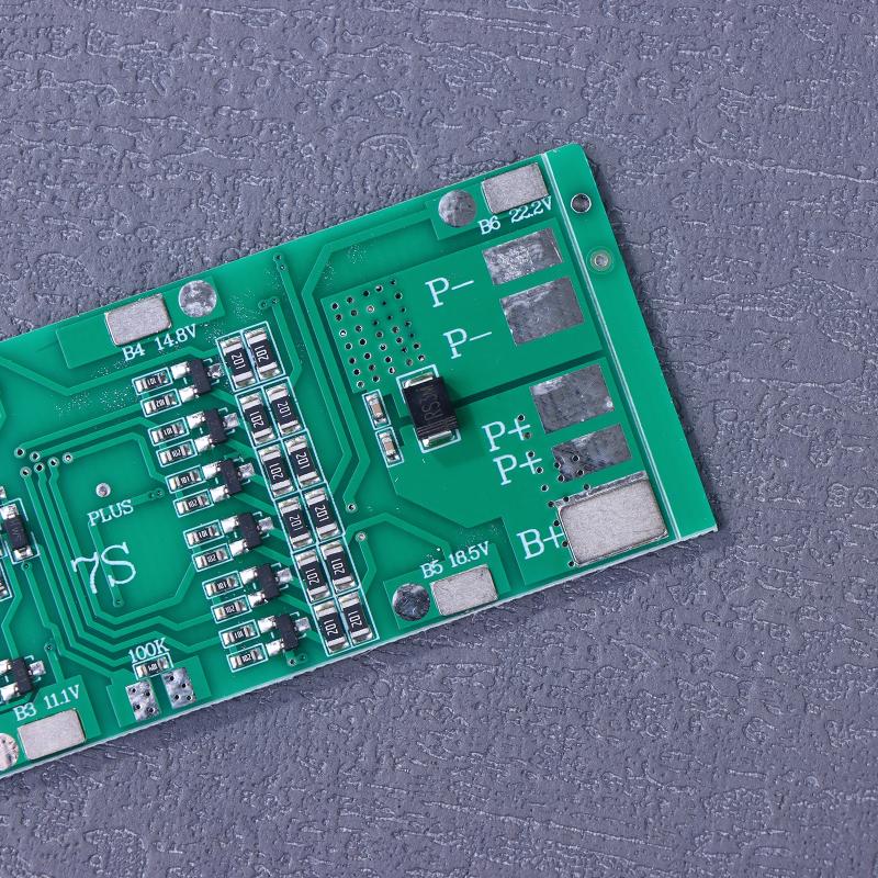 7S 24V Continuous Current Lithium Battery Protection Board 10A 15A 20A 30A Li-Ion 18650 Battery Charge Board With Balance Functi