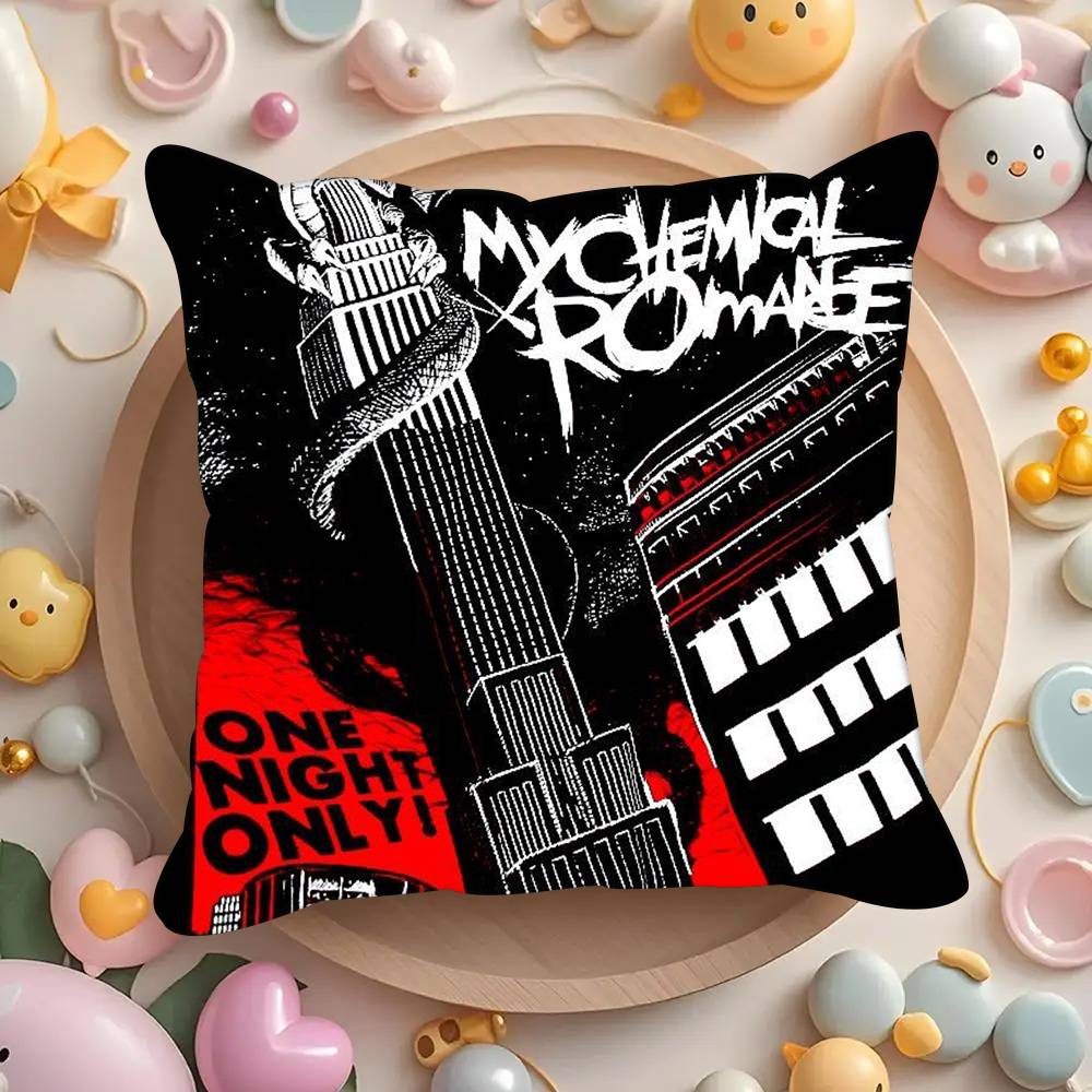 Band My C-Chemical Romances hot fun  Pillowcases cushion covers living room sofas home decor gifts
