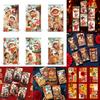Happy Money Envelope Chinese Tradditonal Classic Red Packet For Spring Festival