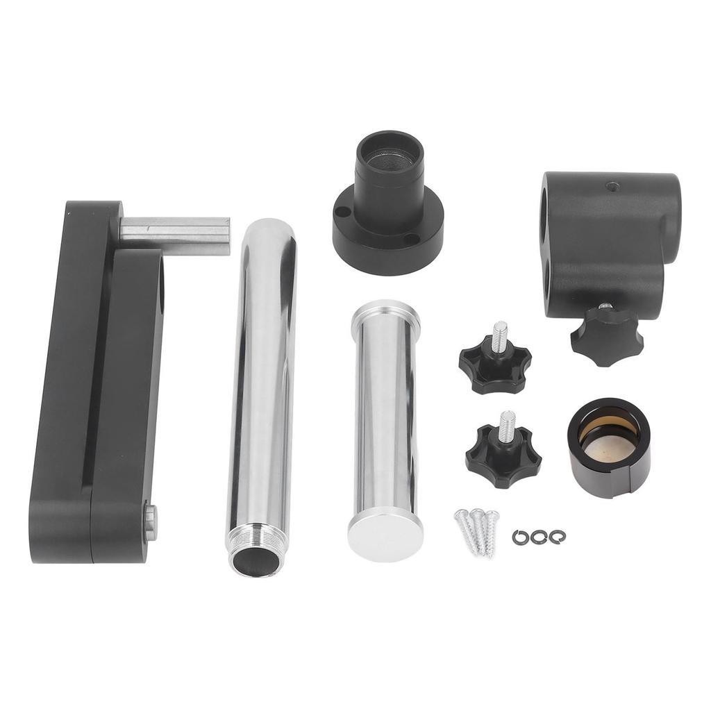 Microscope Arm Boom Stand Flexible Soldering 360 Degree Retractable Folding Bracket Heavy Duty Mic