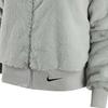 Nike Giacca con Cappuccio in Ecopelliccia Essentials Sportivi Nera Per Donna DV7064-014