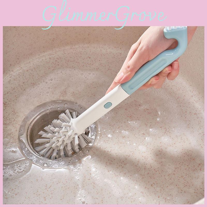 Detachable Sink Scrubber Brush For Kitchen Drain And Bathroom Cleaning