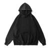 Unisex Oversized Cotton Hoodie With Washed Vintage Finish Loose Fit Casual Pullover Men Women