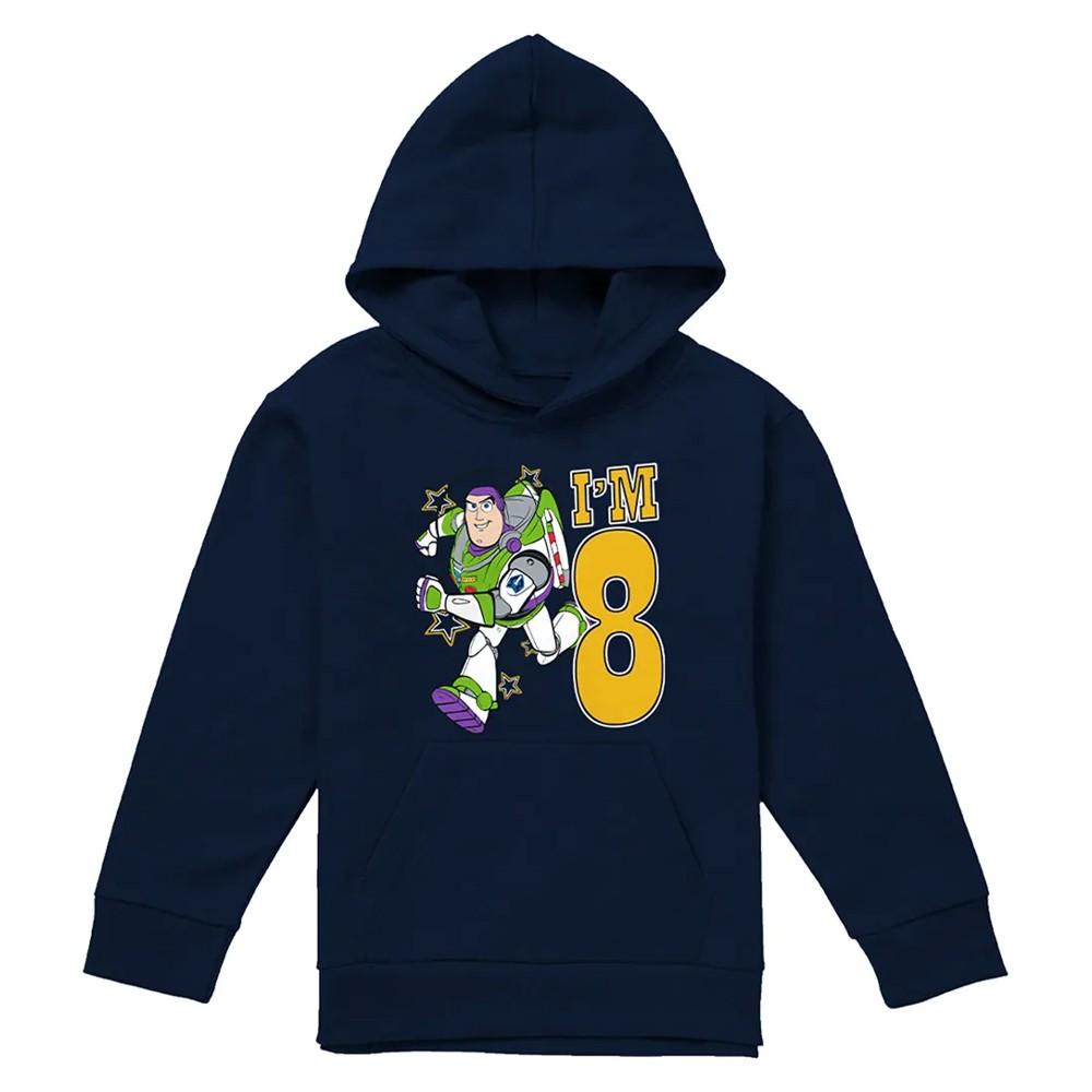 Toy Story Childrens/Kids IÂ´m 8 Buzz Lightyear Birthday Hoodie
