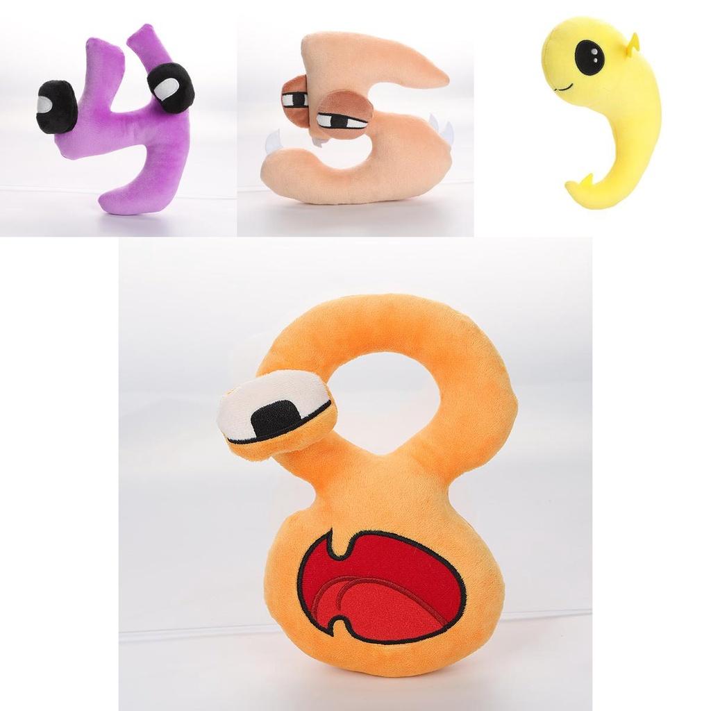 Zahlen-Plüschkissenpuppen Lernspielzeug für Kinder