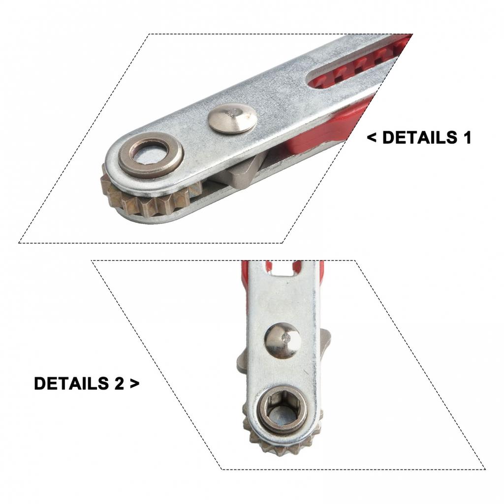 Compact Two Way Ratchet Screwdriver Set Corner Bend Set