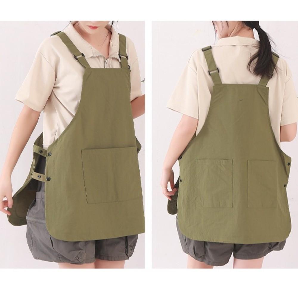 Japoński Domowy Fartuch Kuchenny Odzież Robocza Gastronomiczna Wodoodporna Odzież Robocza Antystatyczna Regulowana Peleryna do Salonu Fryzjerskiego