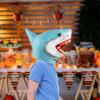 Latex Shark Cosplay Decorative Dressing Up Party Props Head Face Cover