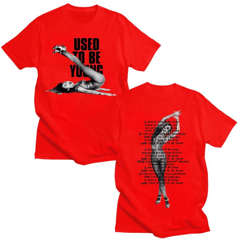 

Miley Cyrus Used To Be Young New Y2K TShirts Hip Hop Retro Style Tee Unisex Women Fashion Casual Cotton Tshirt Harajuku Streetwear 4XL