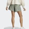 Adidas Logo Tag Mid-Rise Fitness Shorts Women Shorts Light-Green HZ1602